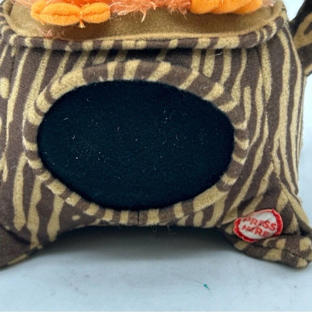 Hallmark Animated Owl Halloween Somebodys Watching Me 10” Plush Tree Stump